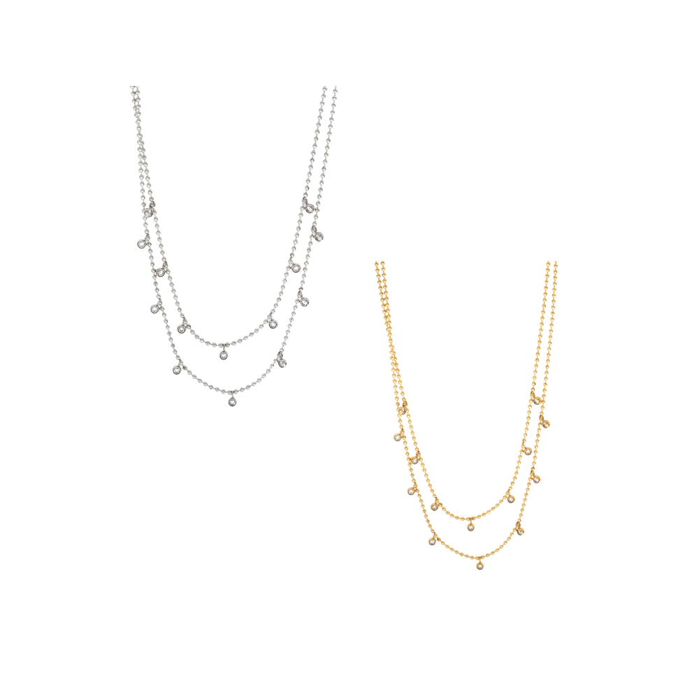 Celeste Drops Necklace