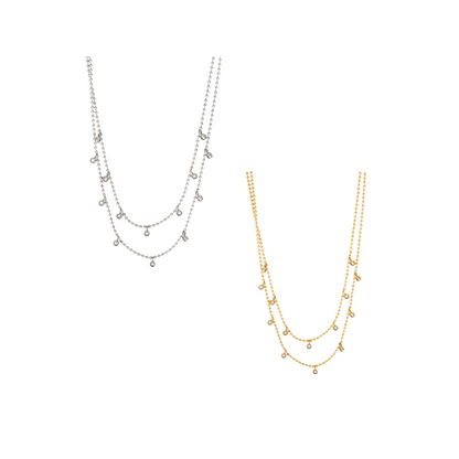 Celeste Drops Necklace