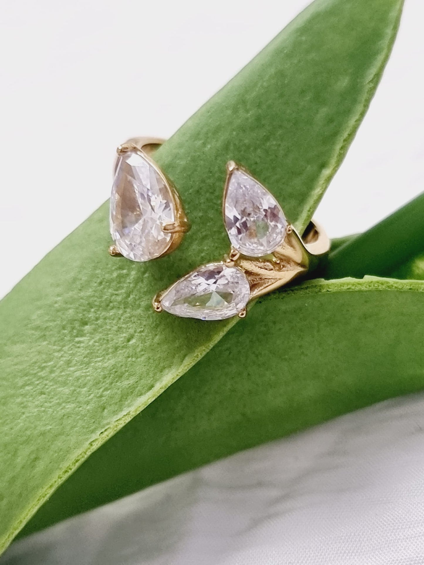Teardrop Ring